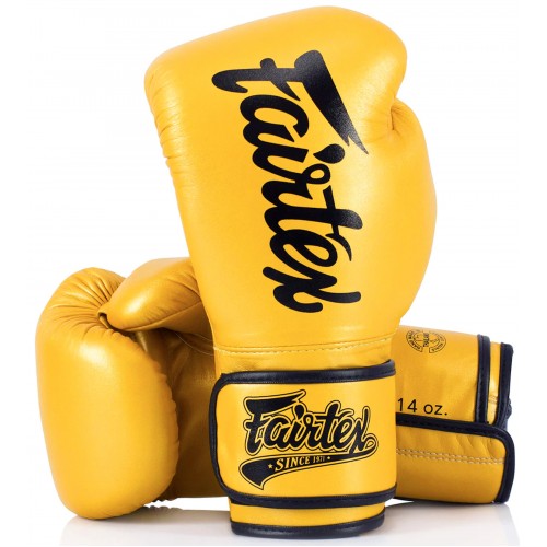 Перчатки боксерские Fairtex (BGV-18 gold)